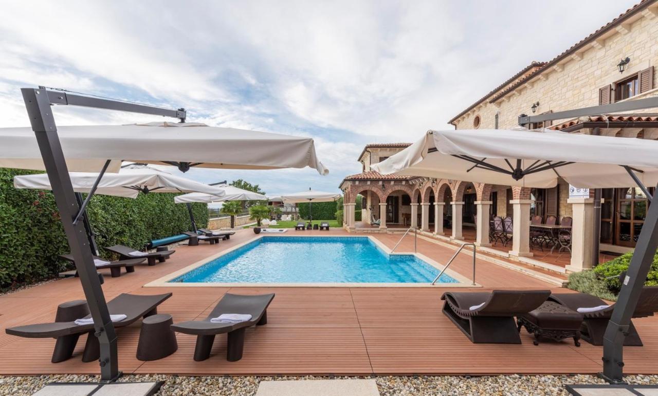 Villa Carolus-Luxurious Istrian Villa Barat (Porec) Exterior foto